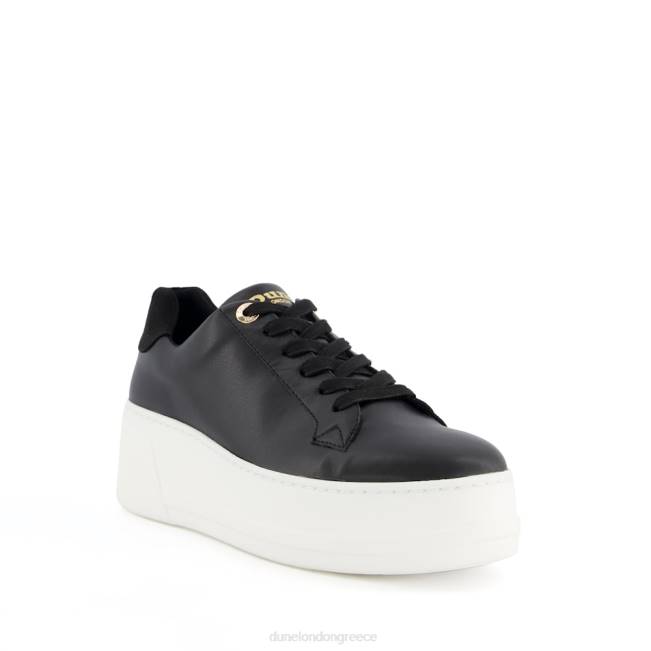 Dune London μαύρος γυναίκες κορδόνια flatform γυμναστήρια J84Z602 επεισόδιο