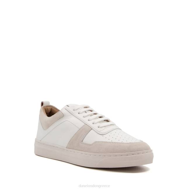 Dune London άσπρο γυναίκες δερμάτινα γυμναστήρια nubuck J84Z655 espen