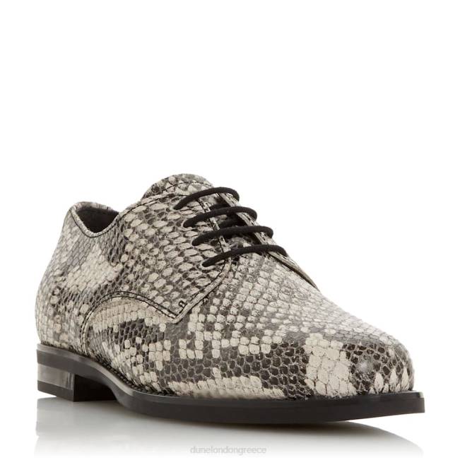 Dune London φυσικός γυναίκες δερμάτινα παπούτσια με κορδόνια J84Z536 φλαουρα