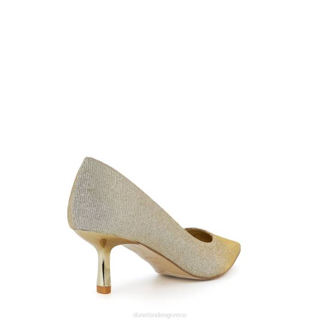 Dune London χρυσός γυναίκες τακούνια J84Z16 αναστασίας