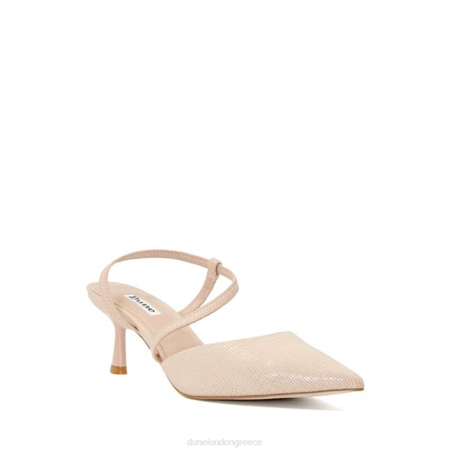 Dune London γυμνός γυναίκες ματ παπούτσια δικαστηρίου με φτέρνα J84Z235 εσπεριδοειδές