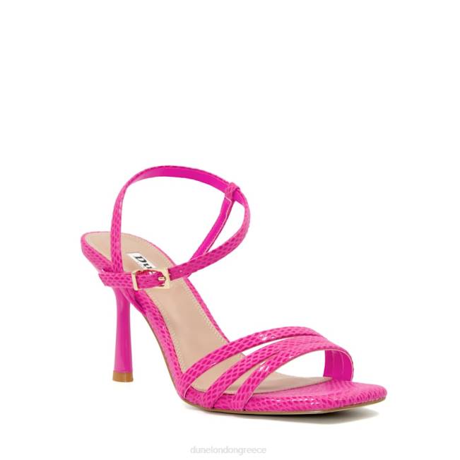 Dune London ροζ γυναίκες σανδάλια με τιράντες J84Z490 μεγάλη φιάλη οίνου