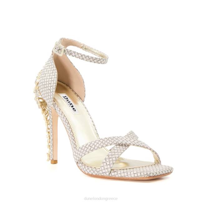 Dune London κασσίτερος γυναίκες πέδιλα με τακούνι διαμάντι J84Z494 mayfair
