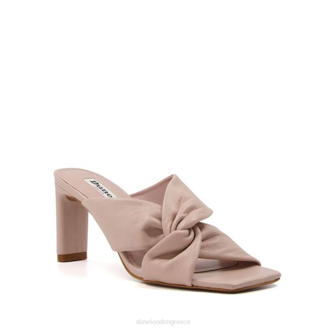 Dune London εκρού γυναίκες σανδάλια mule με φαρδιά εφαρμογή J84Z427 μαγνήτης