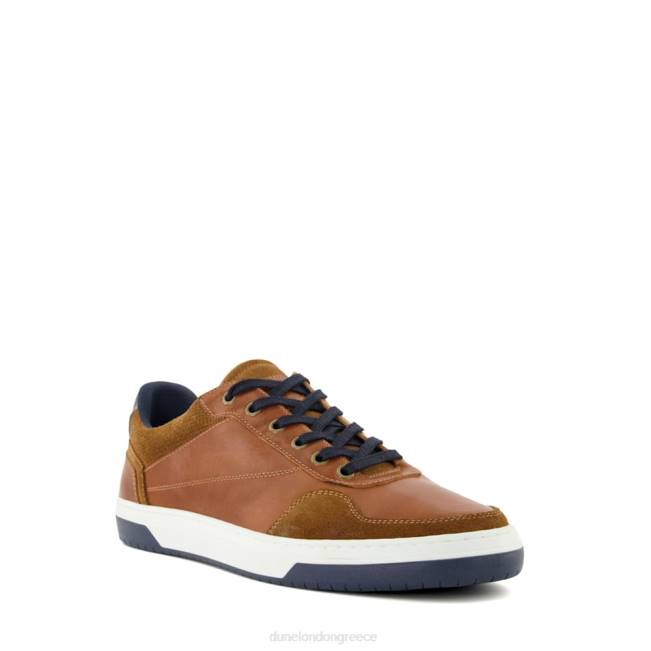 Dune London βυρσοδέψω άνδρες προπονητές με κορδόνια J84Z702 θόριν