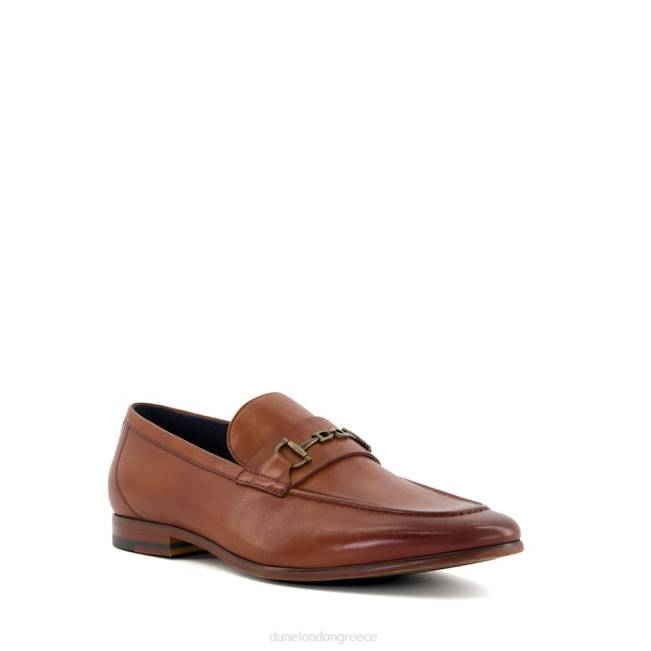 Dune London βυρσοδέψω άνδρες loafers snaffle-trim J84Z714 κύρωση