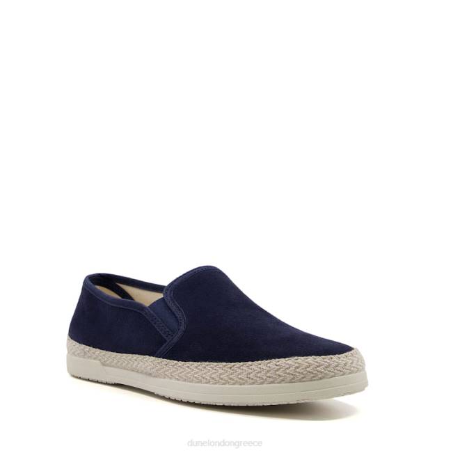 Dune London ΠΟΛΕΜΙΚΟ ΝΑΥΤΙΚΟ άνδρες καστόρινα plimsolls J84Z844 Φρανσίσκο
