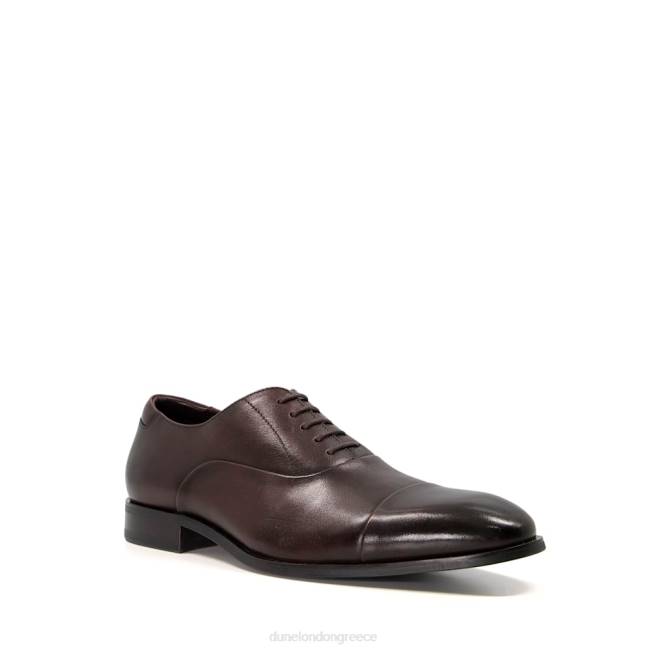 Dune London καφέ άνδρες παπούτσια oxford με κορδόνια J84Z808 μυστικότητα