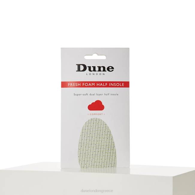 Dune London άσπρο για άνδρες και γυναίκες σόλα μισού αφρού J84Z395 εσωτερική σόλα υποδήματος