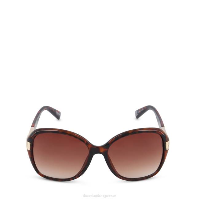 Dune London κέλυφος χελώνας γυναίκες υπερμεγέθη γυαλιά ηλίου J84Z154 Γρενάδα