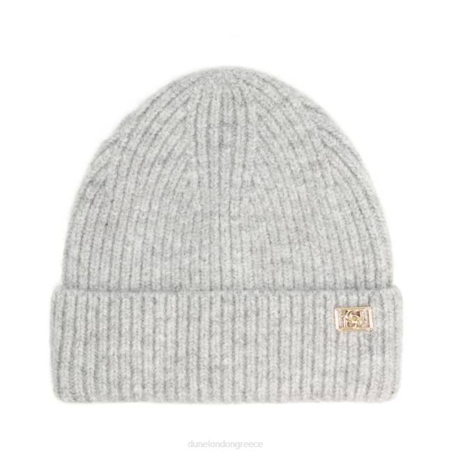 Dune London γκρί γυναίκες πλεκτό καπέλο J84Z291 φελίσσια