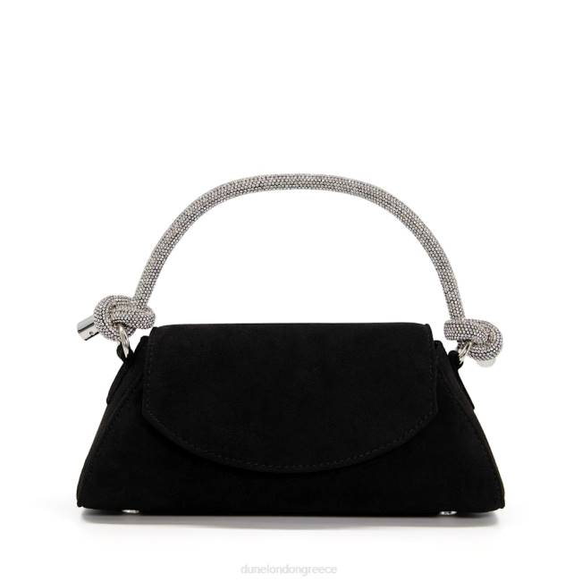 Dune London μαύρος γυναίκες Τσάντα με λουράκι με κόμπο διαμάντι J84Z316 brynley