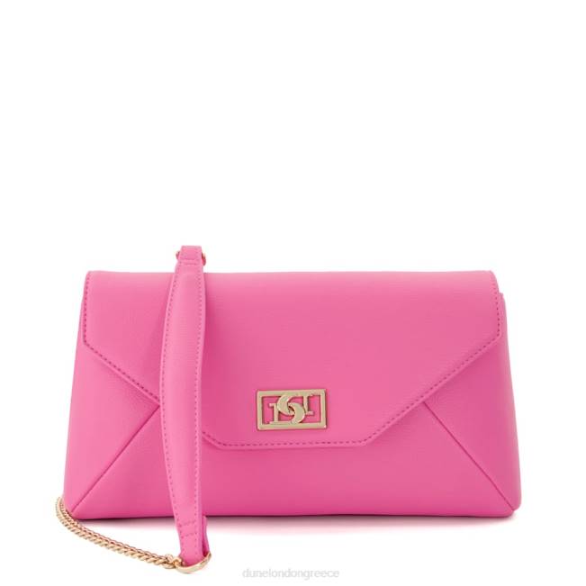 Dune London φουξία γυναίκες τσάντα ώμου με λαβή αλυσίδας J84Z157 ελισσια