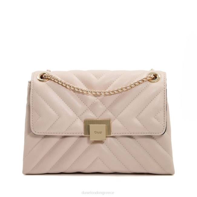 Dune London εκρού γυναίκες μικρή καπιτονέ τσάντα ώμου J84Z247 Ντόρτσεστερ