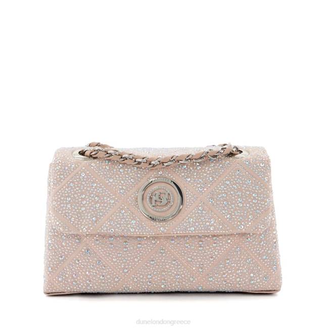Dune London εκρού γυναίκες Τσάντα ώμου διακοσμημένη με διαμάντι J84Z45 δούκισσα β