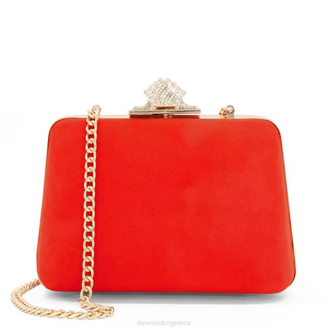 Dune London πορτοκάλι γυναίκες συμπλέκτης σκληρής θήκης με κούμπωμα διαμάντης J84Z223 γίνομαι