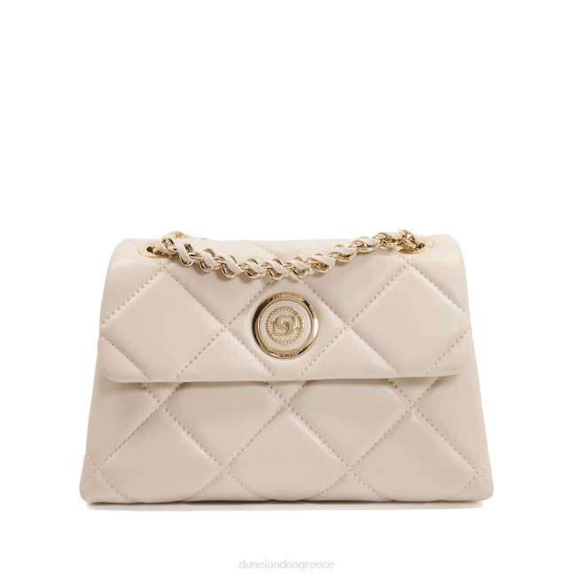 Dune London κρέμα γυναίκες μεσαία καπιτονέ τσάντα με κλωστή-αλυσίδα J84Z341 δούκισσα